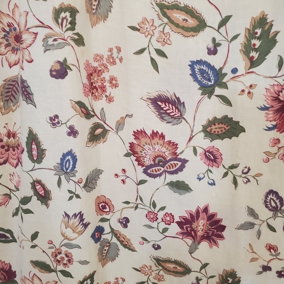 Country Legends 14P Linen Blend Vintage Floral Cottagecore Sleeveless Dress - Picture 6 of 11